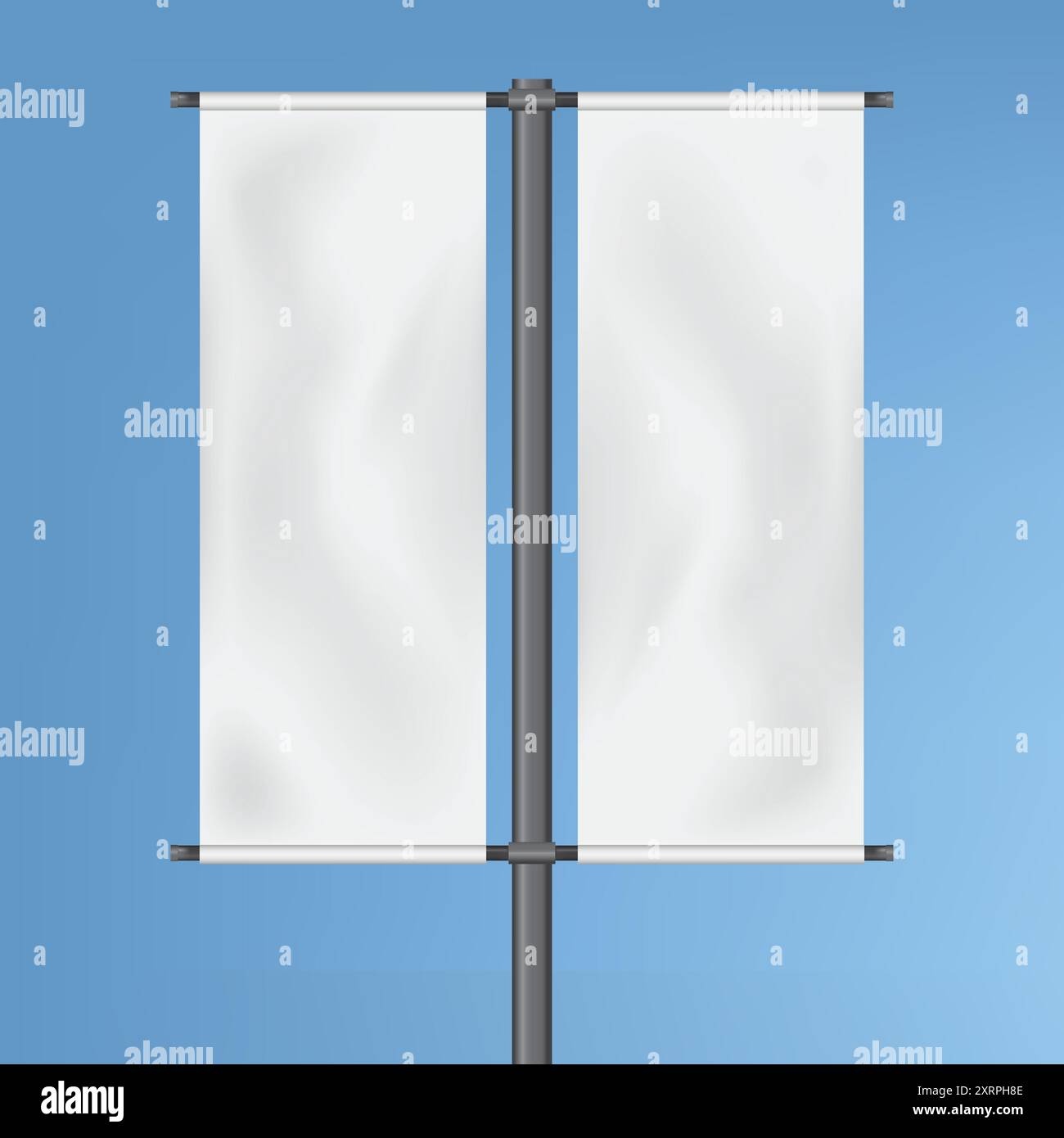 Modern Banner Mockup Vector per la progettazione grafica Illustrazione Vettoriale