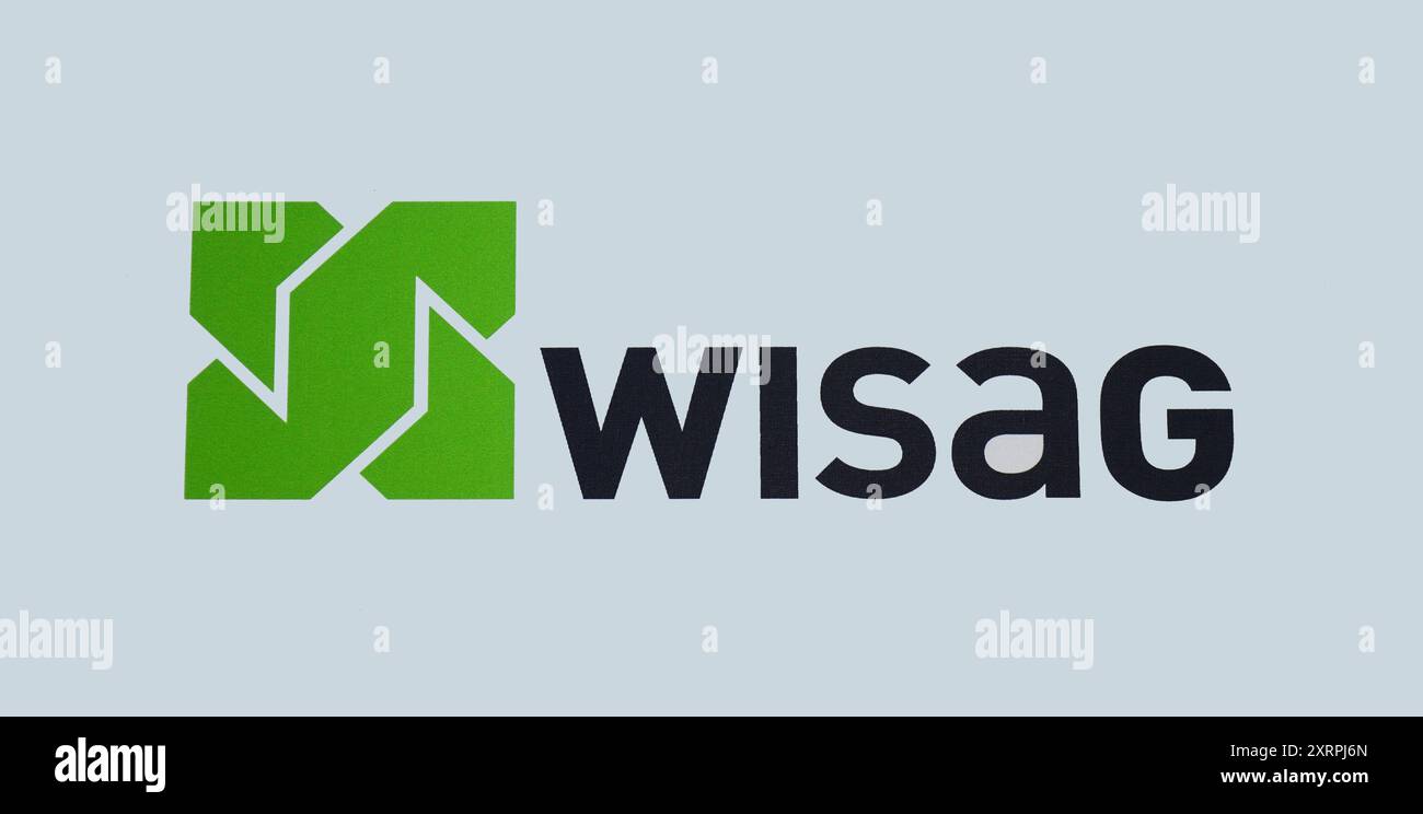 Wisag am Potsdamer Hauptbahnhof Wisag am Potsdamer Hauptbahnhof, 10.08.2024, Potsdam, Brandeburgo, am Potsdamer Hauptbahnhof befindet sich ein Standort von Wisag. *** Wisag presso la stazione centrale di Potsdam Wisag presso la stazione centrale di Potsdam, 10 08 2024, Potsdam, Brandeburgo, c'è un Wisag presso la stazione centrale di Potsdam Foto Stock