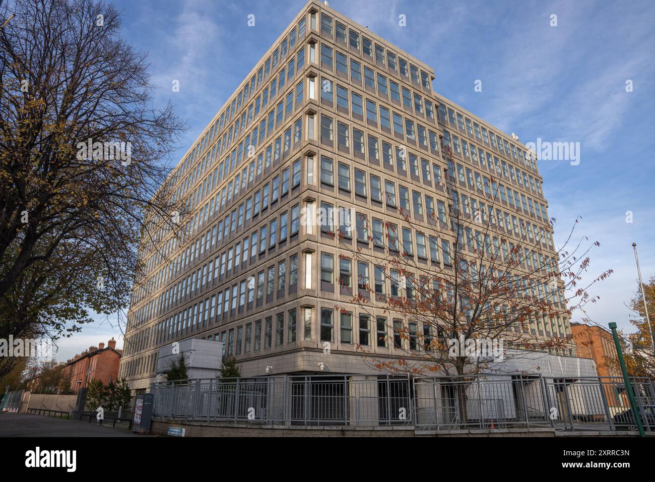 WRC Lansdowne House, Lansdowne Road, Dublino, Irlanda, 11 novembre 2023. WRC Building Office, edificio in cui si trova il Tribunale del lavoro. Foto Stock