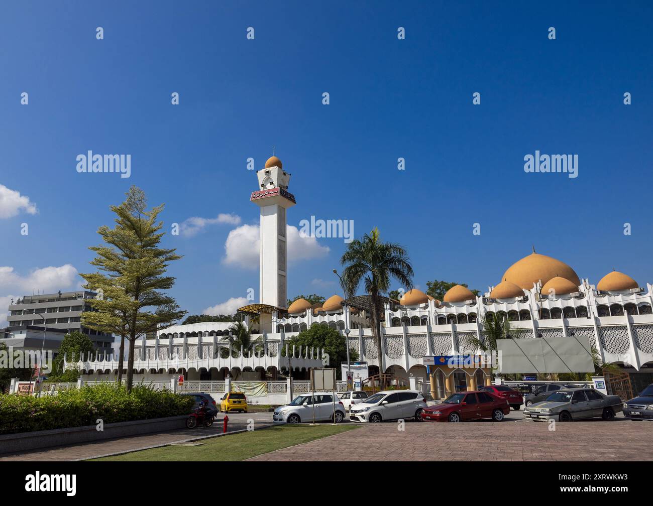 Moschea di Stato Perak, Perak, Ipoh, Malesia Foto Stock