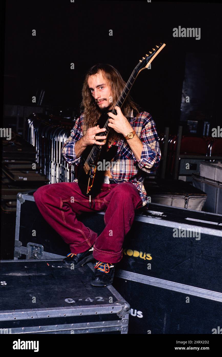 Gary Holt di Exodus circa 1990's Credit: Ross Pelton/MediaPunch Foto Stock