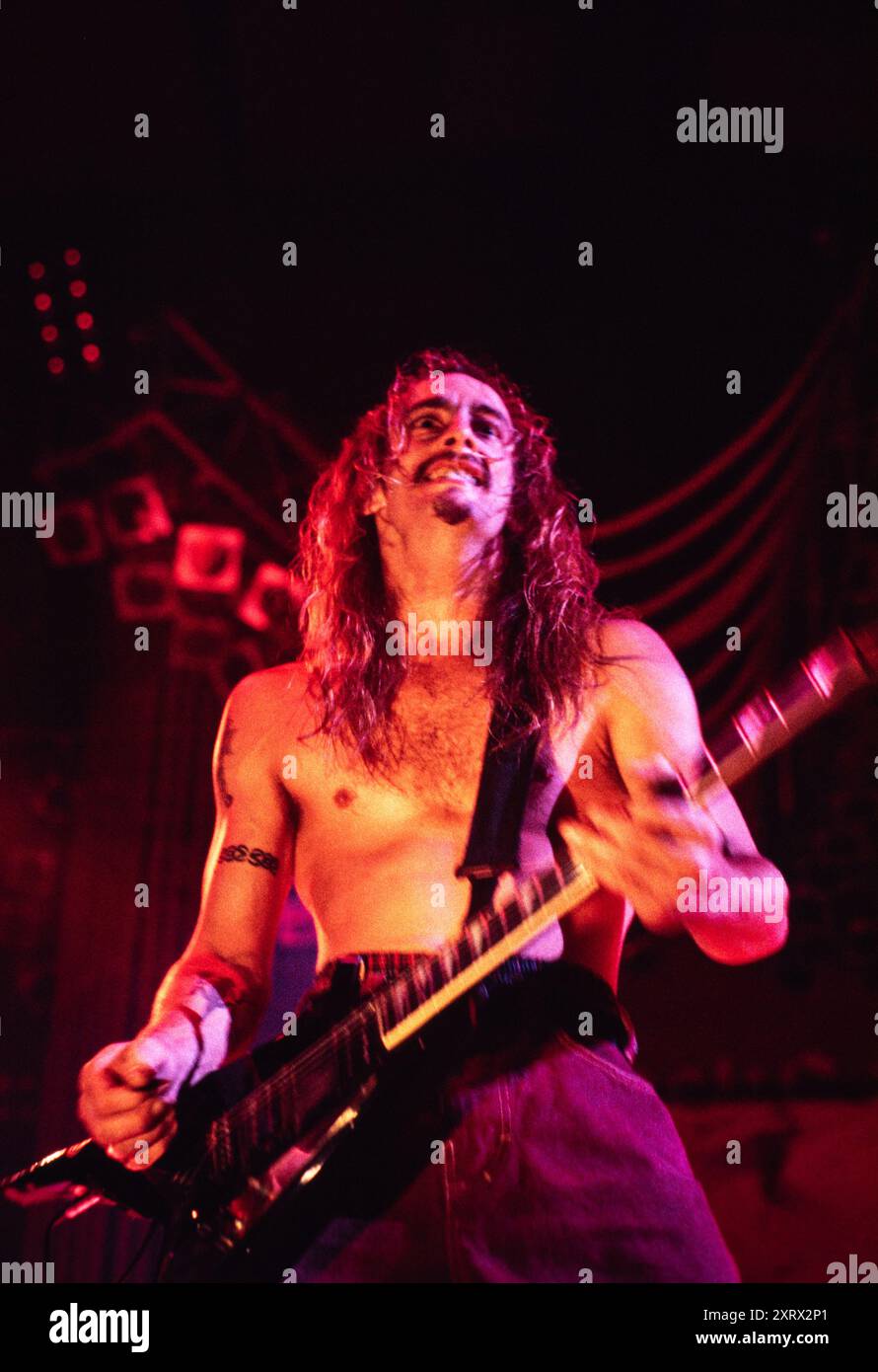 Gary Holt di Exodus circa 1990's Credit: Ross Pelton/MediaPunch Foto Stock