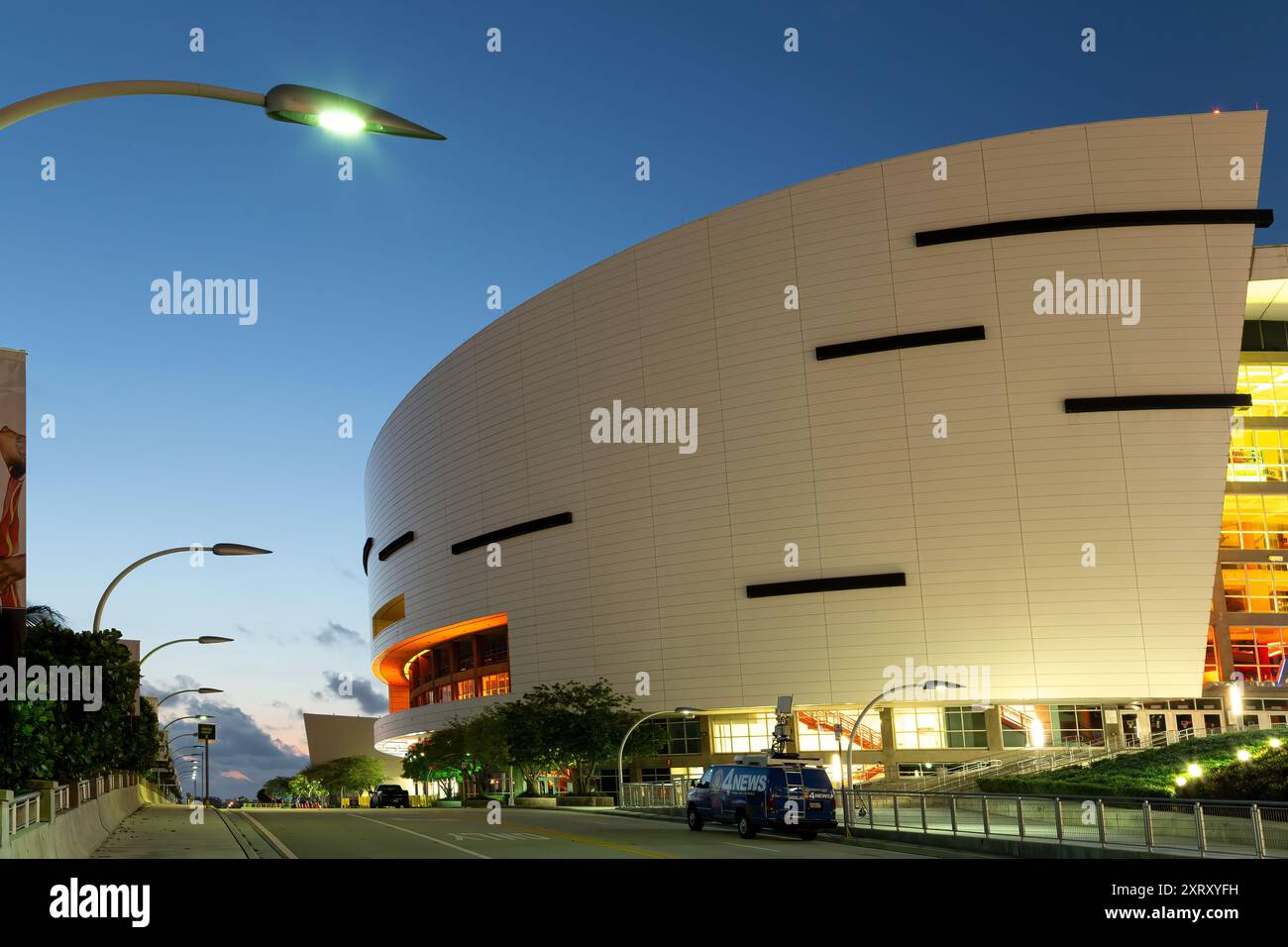 American Airlines Arena, Miami, Florida USA Foto Stock