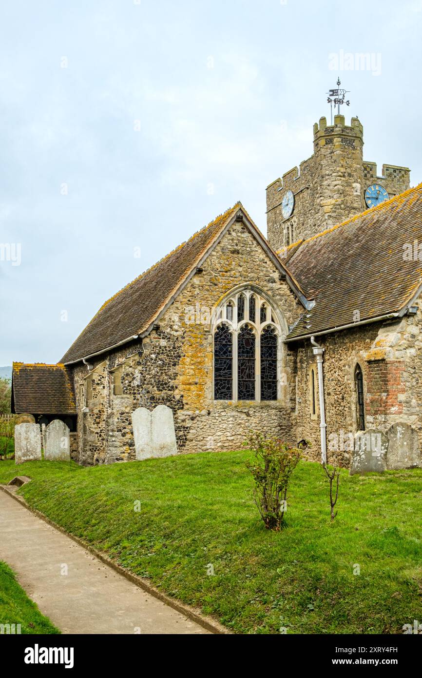 All Saints Church, High Street, Wouldham, Kent Foto Stock