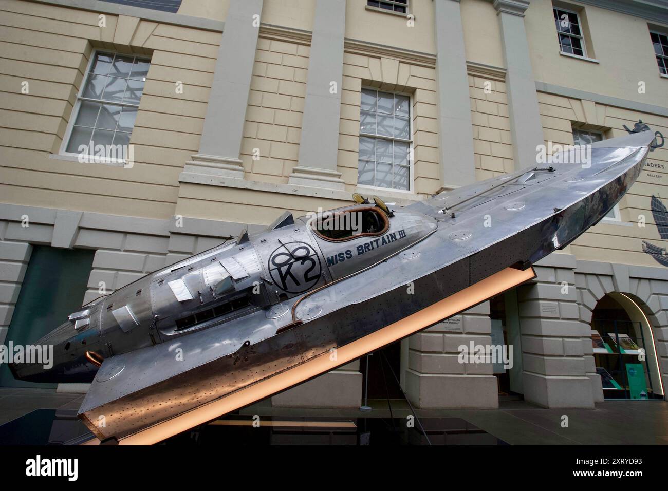 Miss Britain III, 1933, National Maritime Museum, Greenwich, Londra, Inghilterra. Foto Stock