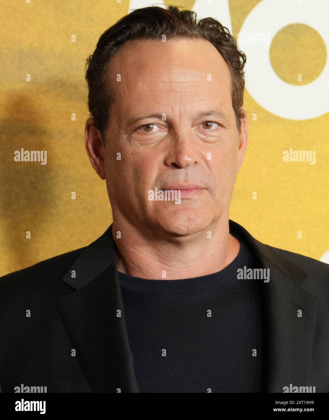 Vince Vaughn all'Apple TV+'s Series BAD MONKEY Premiere tenutasi al Billy Wilder Theater presso l'Hammer Museum di Westwood, CALIFORNIA, lunedì 12 agosto 2024. (Foto di Sthanlee B. Mirador/Sipa USA) Foto Stock