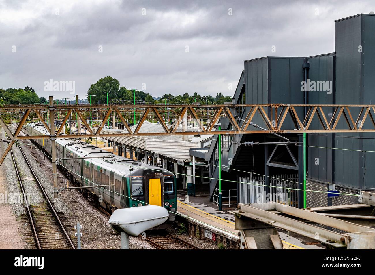 Stazione ferroviaria cittadina di Northampton, Black Lion Hill, Northampton, Inghilterra, Regno Unito. Foto Stock