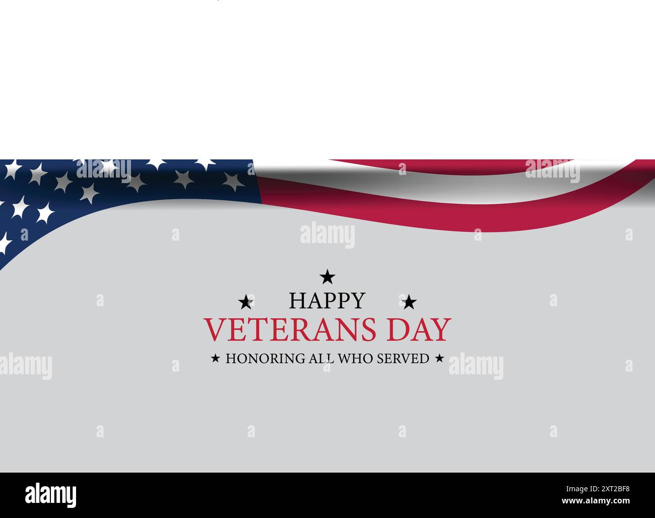 Riflessioni per il Veterans Day in onore dei sacrifici dei nostri militari Illustrazione Vettoriale