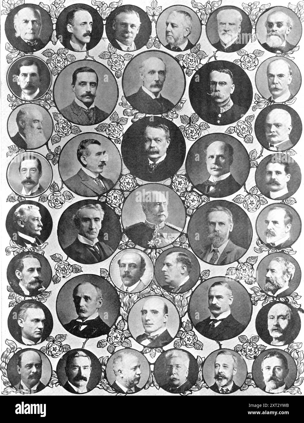 Personaggi di spicco che figuravano nella lista delle onorificenze per il compleanno di [King's], 1909. Francis Galton, Hugh Lane, Thomas E. Thorpe, Robert H.. I . Palgrave, Edwin Pears, F.J. Campbell., Hubert Harry Longman, C.E.H. Hobhouse, John Xavier Merriman, William F. Bailey, Charles Day Rose, Thomas Freeman Firth, James Stuart, E.H. Holden, James William Scott, Michael Finucane, Hudson Ewbanke Kearley, T.T. Leyland Scarisbrick, Arthur Osmond-Williams, William Francis Butler, Russell Rea, Dyce Duckworth, Merton Russell-Cotes, Thomas Willans Nussey, Henry Morris, Samuel Dill, George Allardice Riddell, Michael Henry Laki Foto Stock