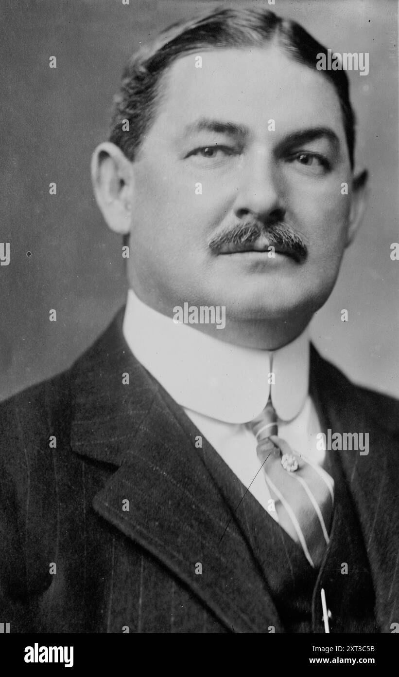 G.S. Dougherty, tra il 1910 e il 1920. Mostra George S. Dougherty, un vice commissario di polizia a New York. Foto Stock