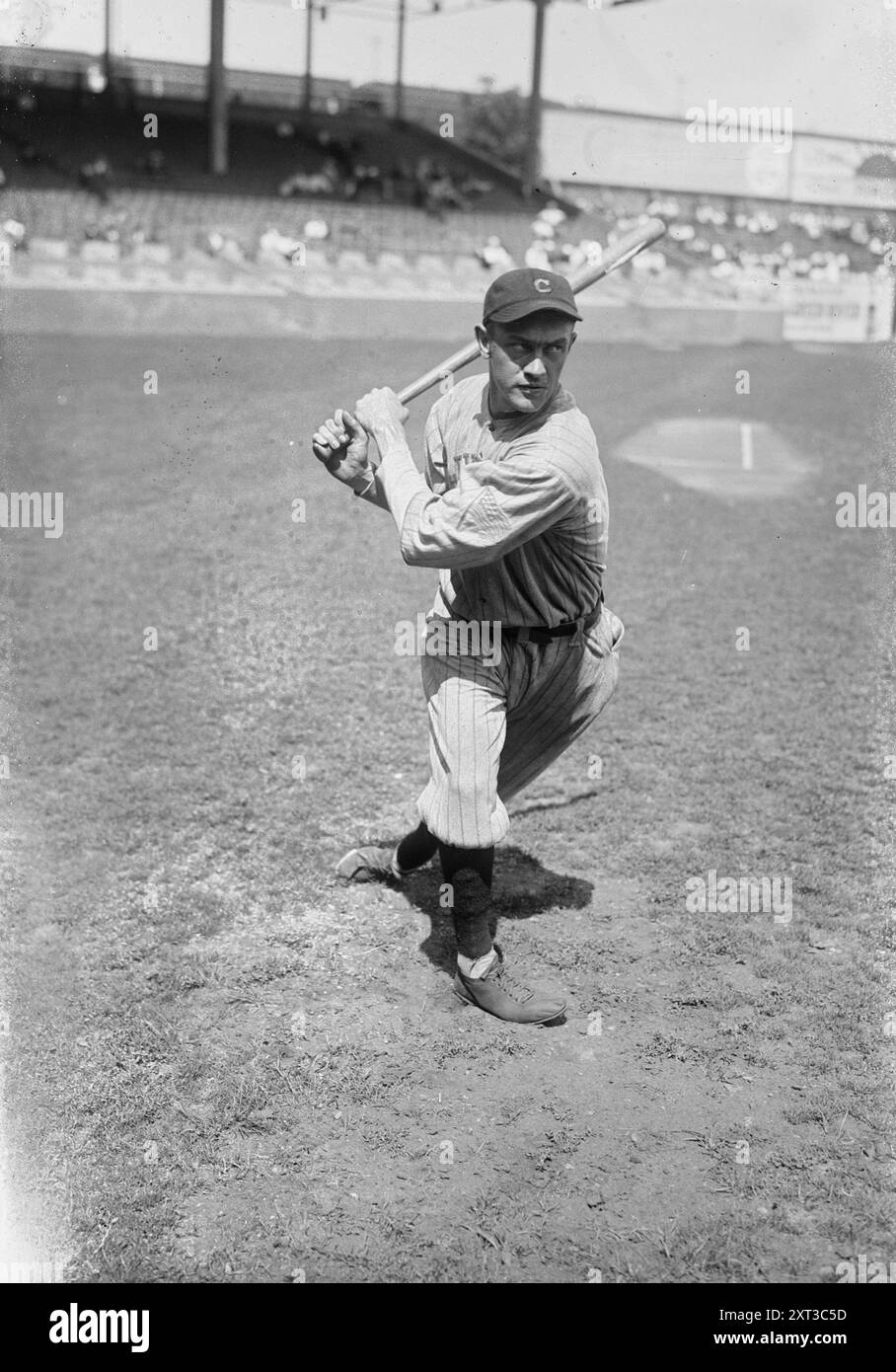 Fritz Coumbe, Cleveland AL (baseball), 1918. Foto Stock