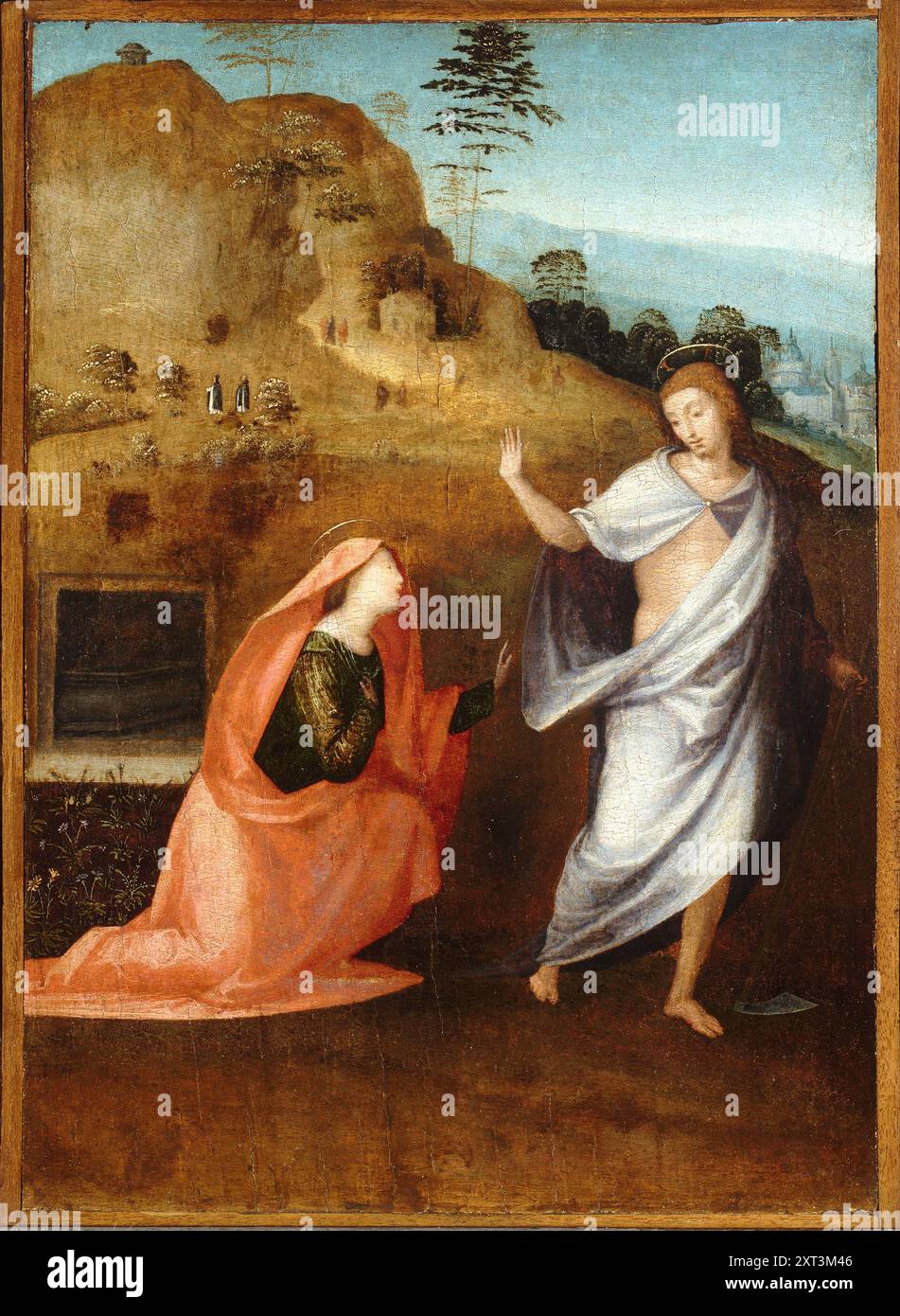 Noli me Tangere, c1510. Si trova nella Collezione della Galleria Nazionale di Palazzo Spinola, Genova. Foto Stock