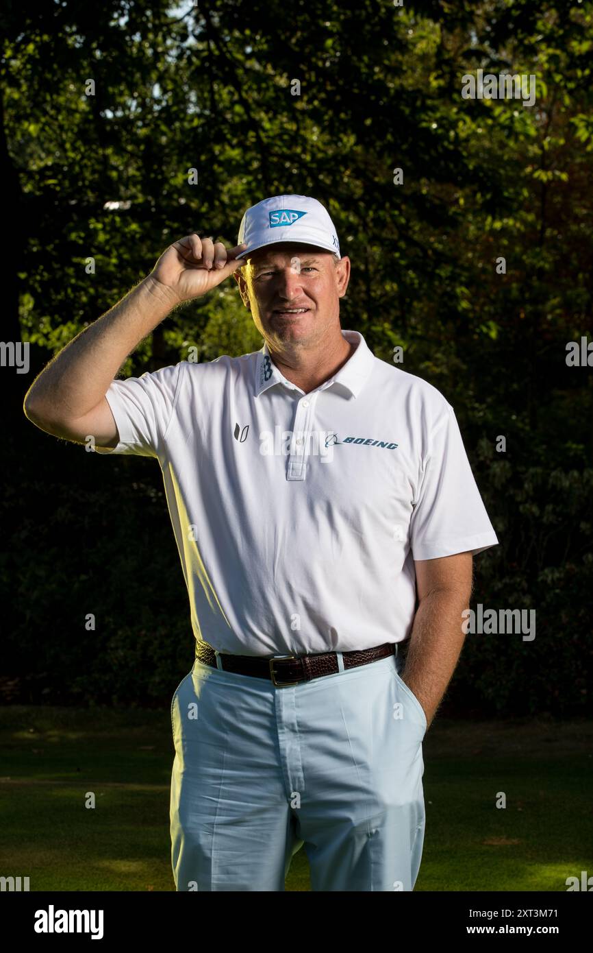 Ritratti di Ernie Els Foto Stock