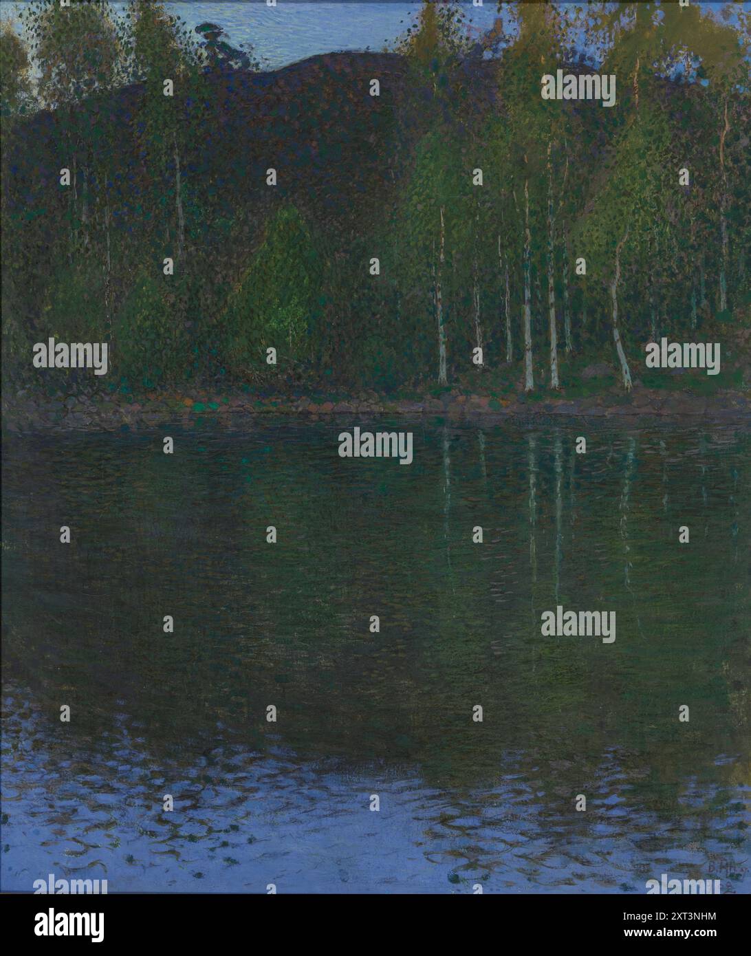 The Shore, 1902. Si trova nella Collezione della Thielska Galleriet, Stoccolma. Foto Stock