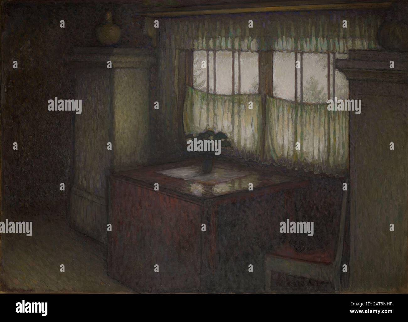 Sta nevicando fuori, 1905. Si trova nella Collezione della Thielska Galleriet, Stoccolma. Foto Stock