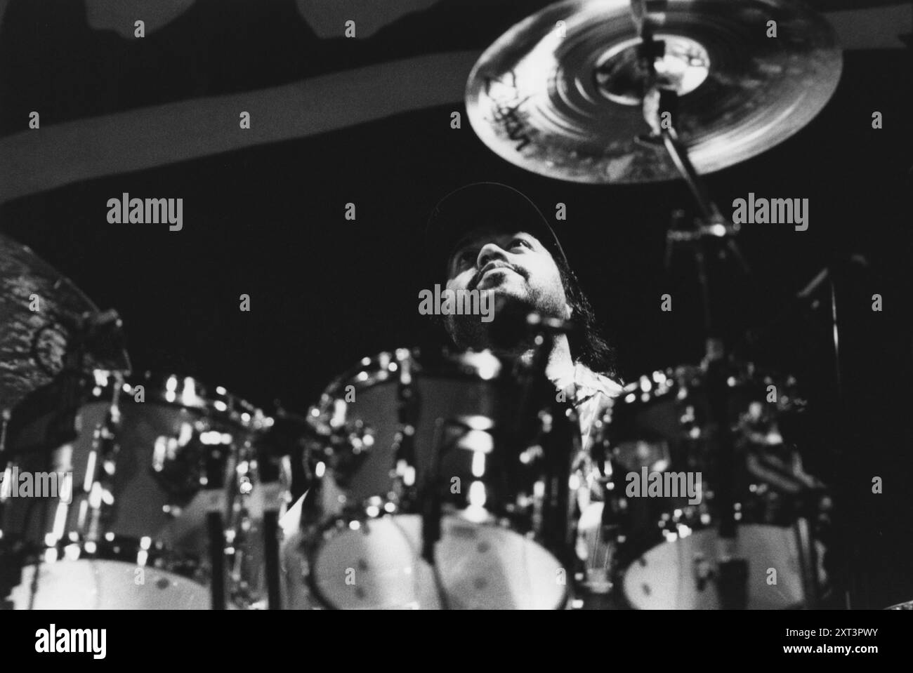 Dennis Chambers, The Grand, Clapham, Londra, 1993. Foto Stock