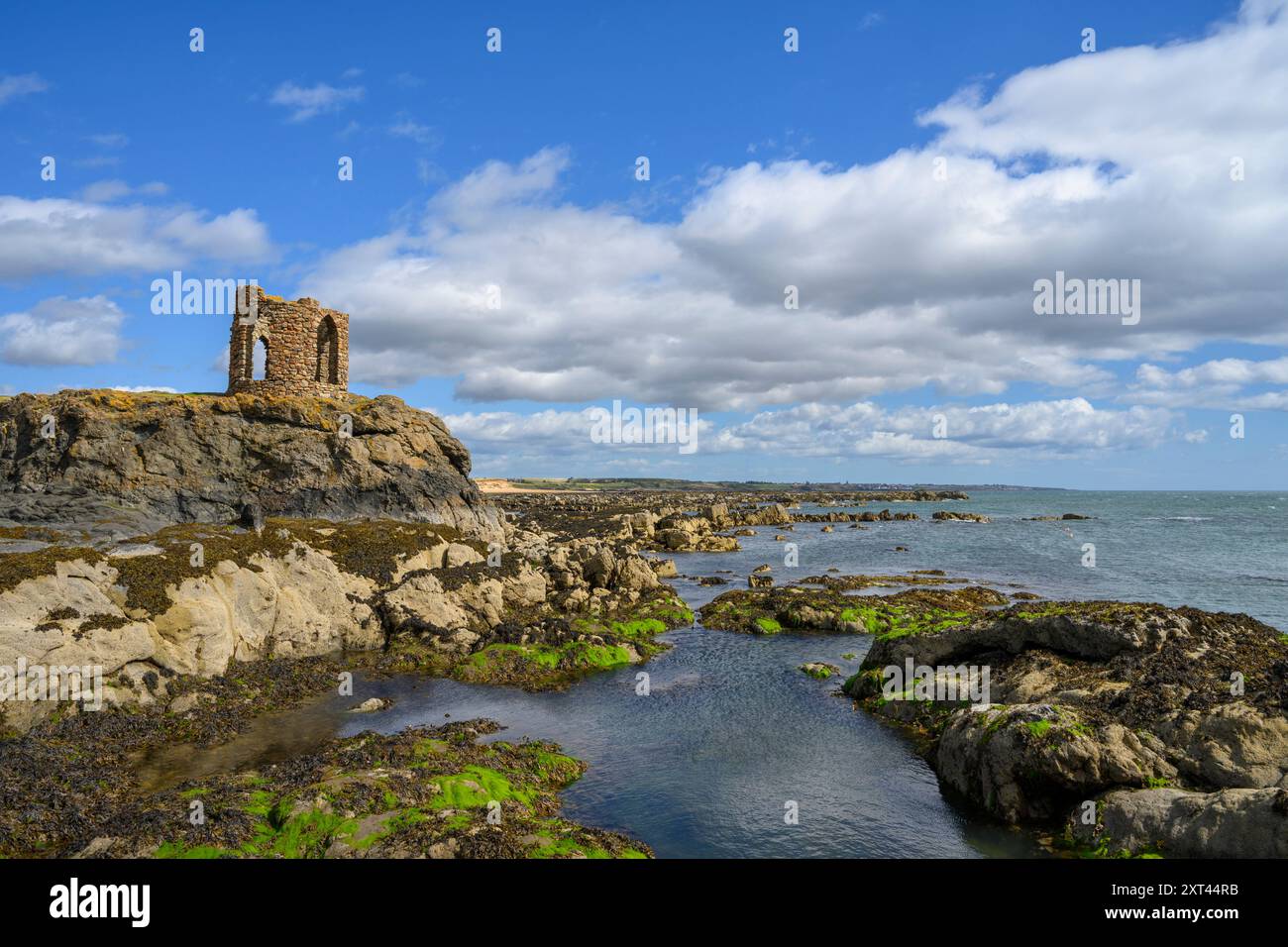 Lady's Tower, Elie, Fife, Scozia, Regno Unito. Foto Stock