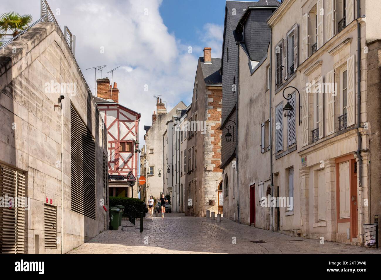 Vecchi edifici, Orleans, Centro Val de Loire, Francia, Europa Foto Stock