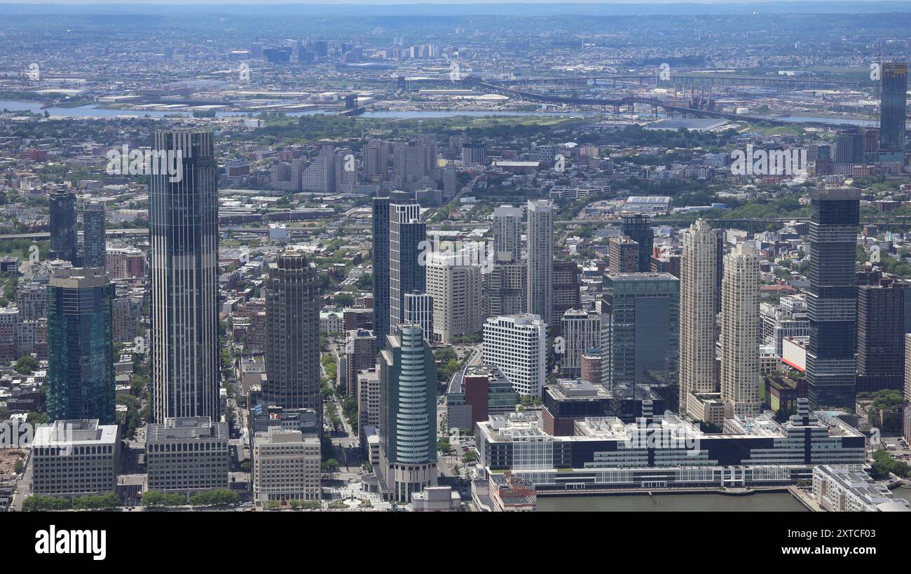 New York City dal One World Observatory Foto Stock