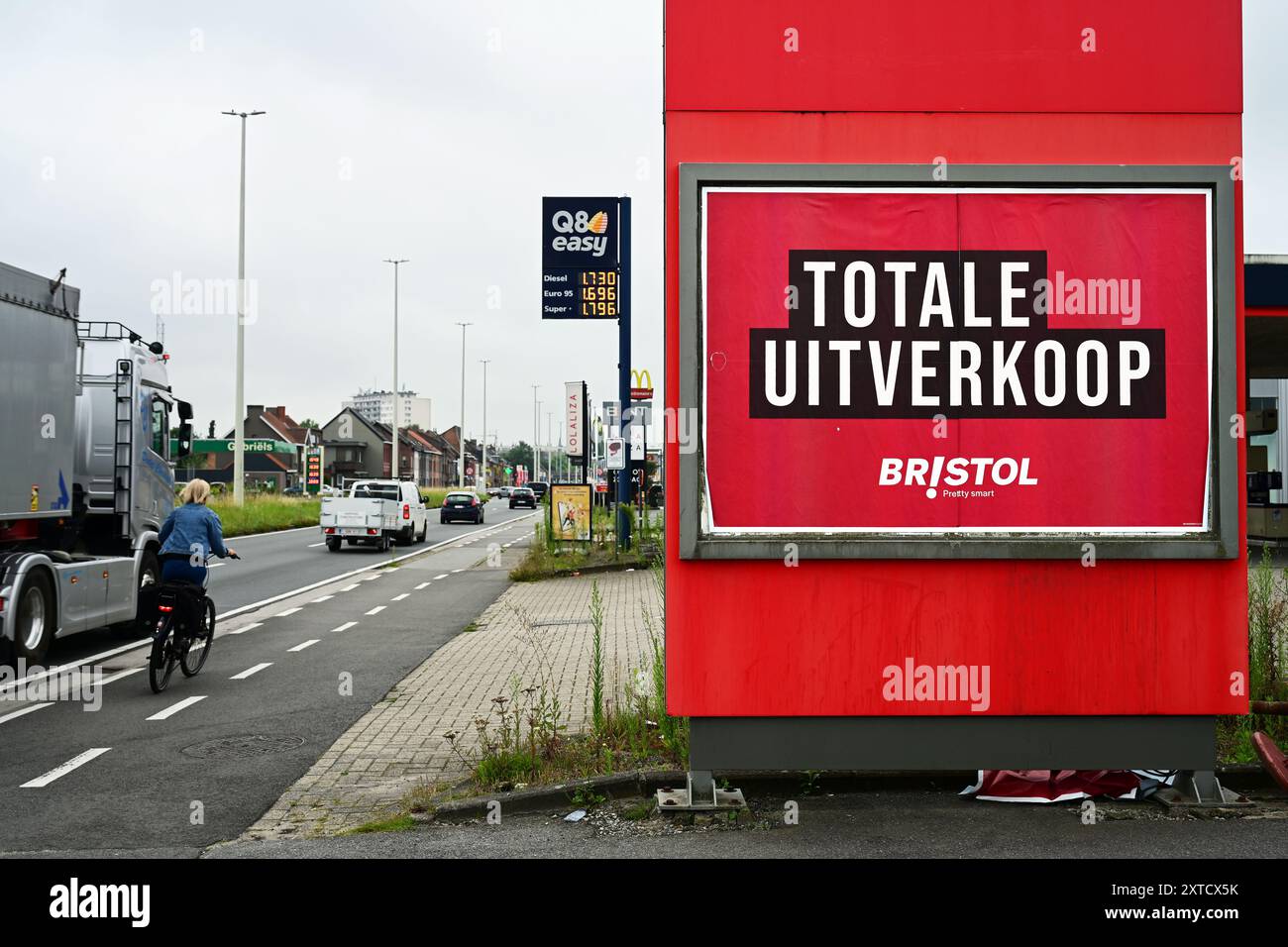 CARTELLO: TOTALE UITVERKOOP BRISTOL Foto Stock