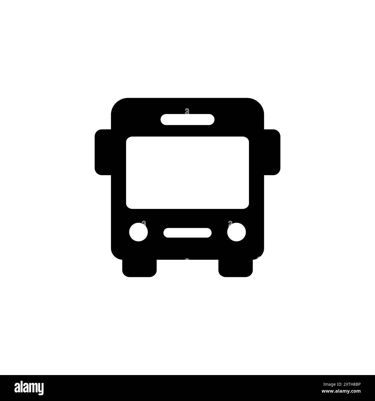 Disegno del logo dell'autobus Foto e Immagini Stock in Bianco e Nero ...