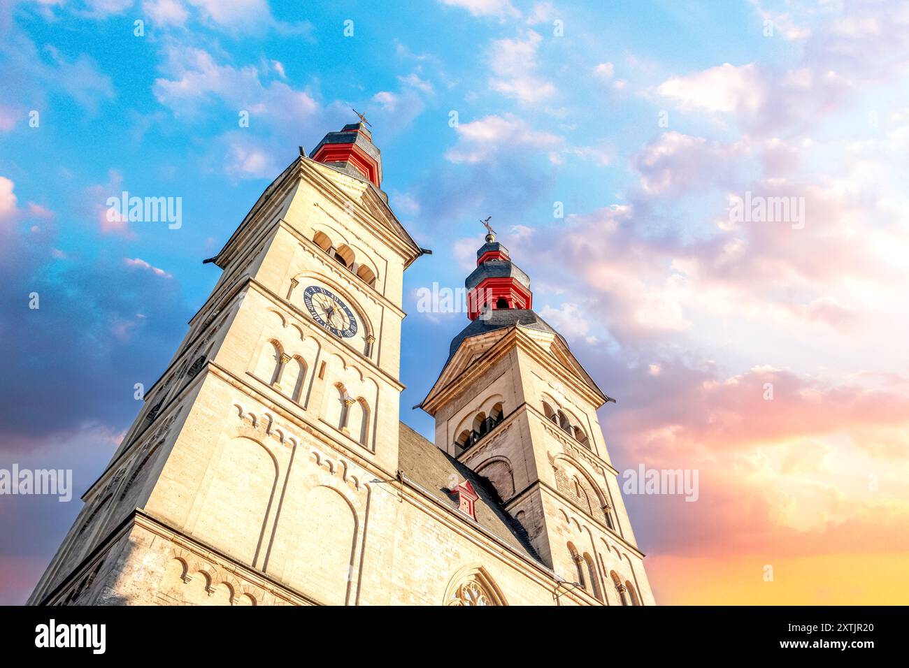 Coblenza, Renania-Palatinato, Germania Foto Stock