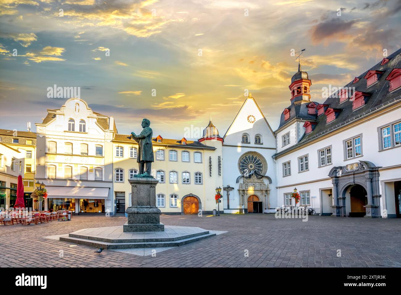Coblenza, Renania-Palatinato, Germania Foto Stock