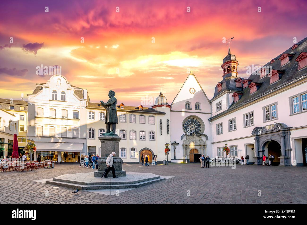 Coblenza, Renania-Palatinato, Germania Foto Stock