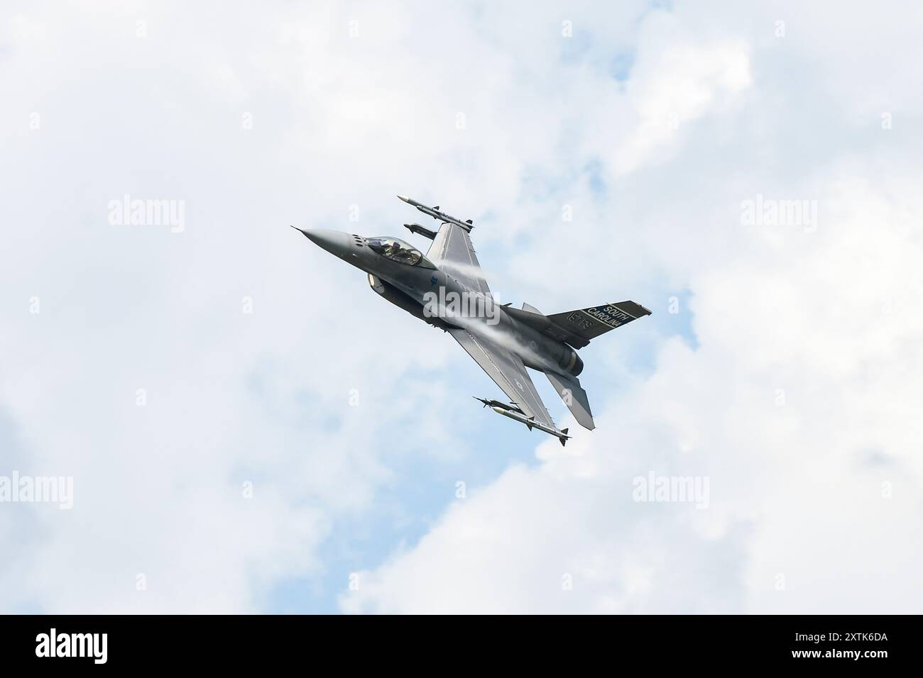 Michael Ferrario, ex comandante del 169th Fighter Wing della McEntire Joint National Guard base, South Carolina Air National Guard Foto Stock