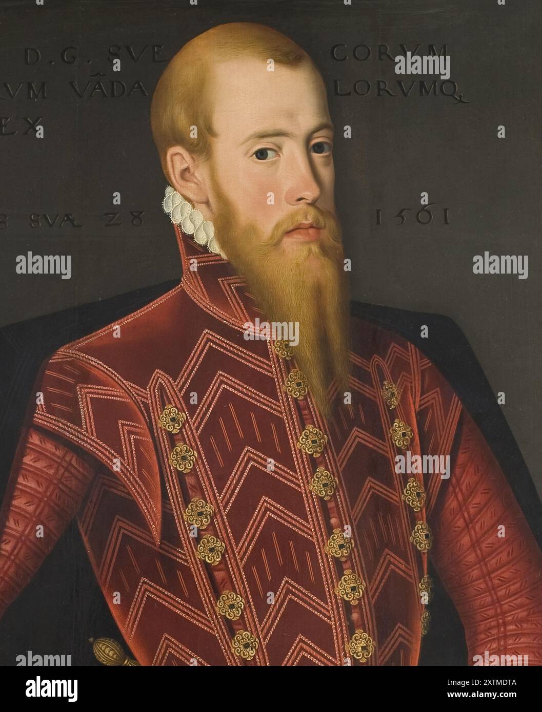 Eric XIV, Eric XIV (Erik XIV; 1533 - 1577) re di Svezia dal 1560 al 1569 Foto Stock