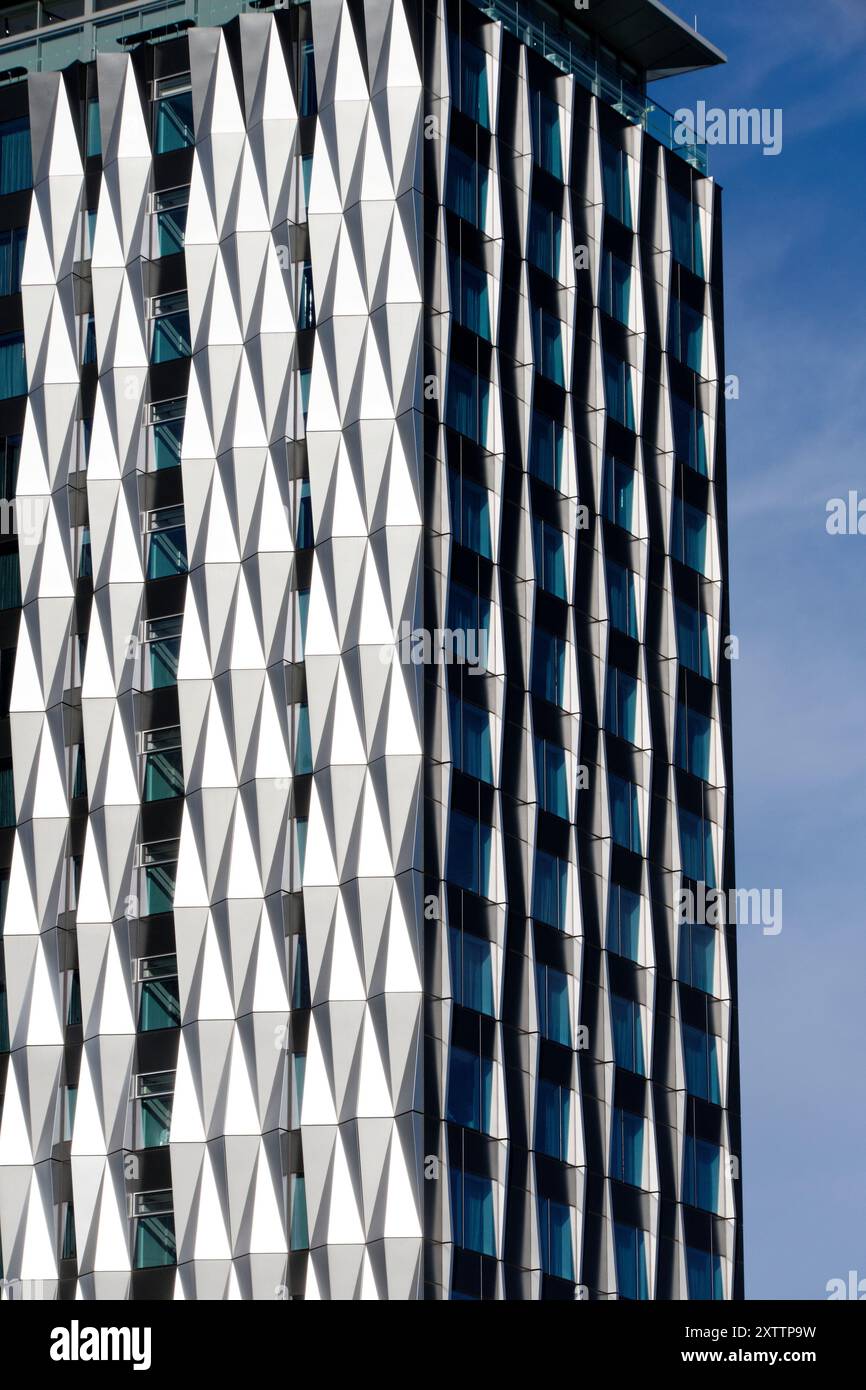 Dettaglio dell'hotel Double Tree by Hilton, Elizabeth Quay, Perth, Australia Occidentale Foto Stock