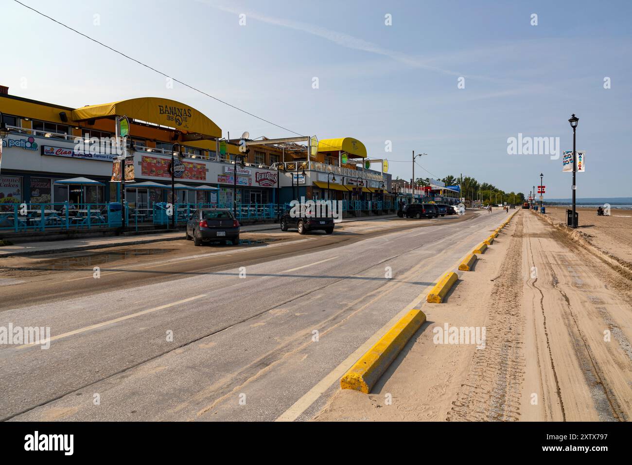 Beach Drive, Wasaga Beach Ontario Canada Foto Stock