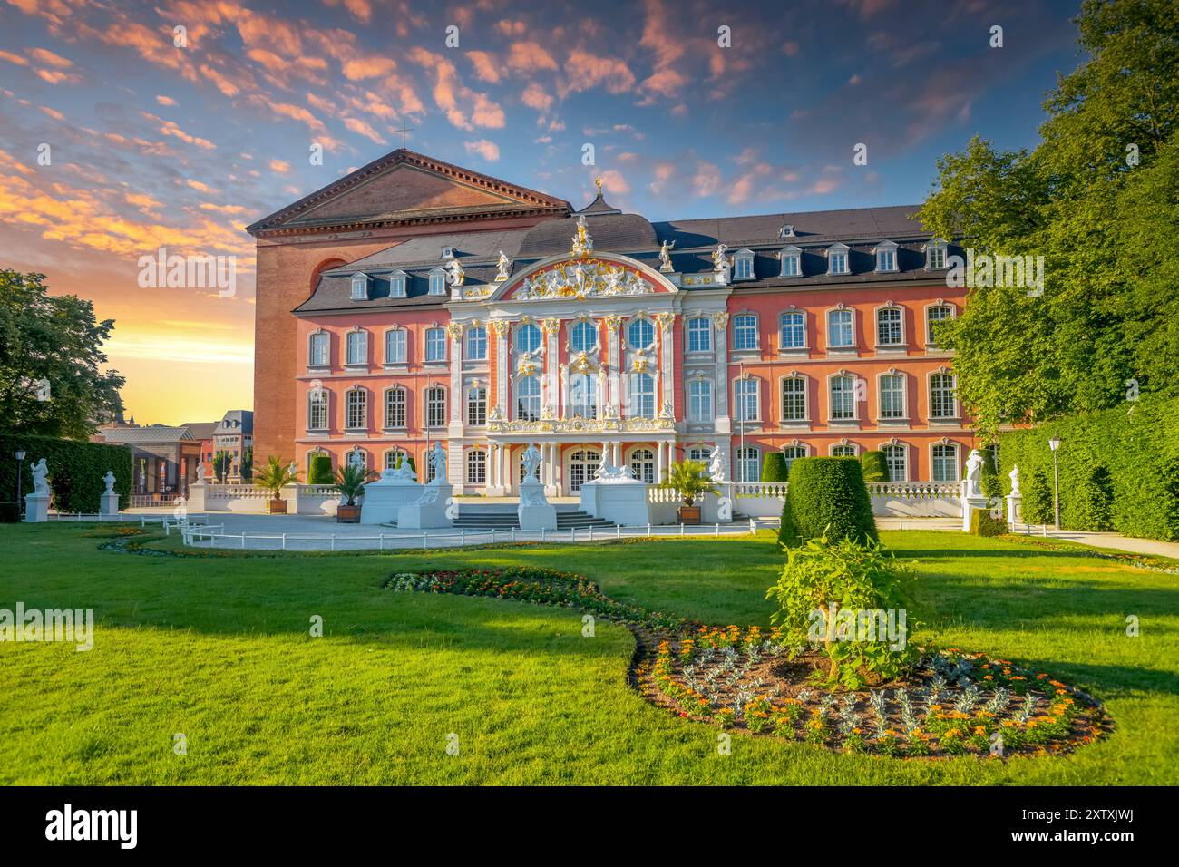 Città vecchia di Treviri, Germania Foto Stock