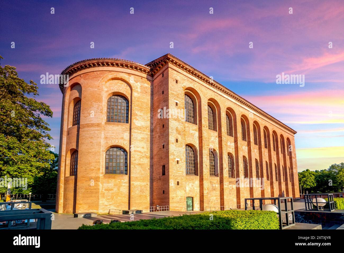 Città vecchia di Treviri, Germania Foto Stock
