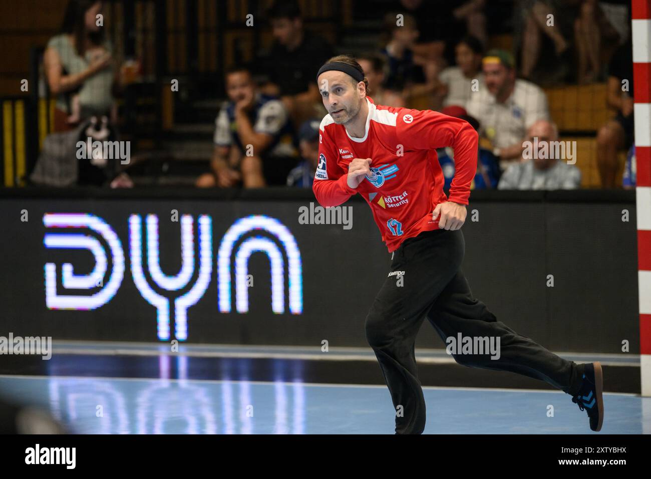 Silvio Heinevetter (ThSV Eisenach, #12) GER, ThSV Eisenach gegen SAH-Skanderbork AGF, Handball, Diakin 1. Handballbundesliga Maenner, 2.Wartburg Cup, Spielzeit 2024/2025, Freitag, 16.08.2024, 20.30Uhr foto: Eibner-Pressefoto/Martin Herbst Foto Stock