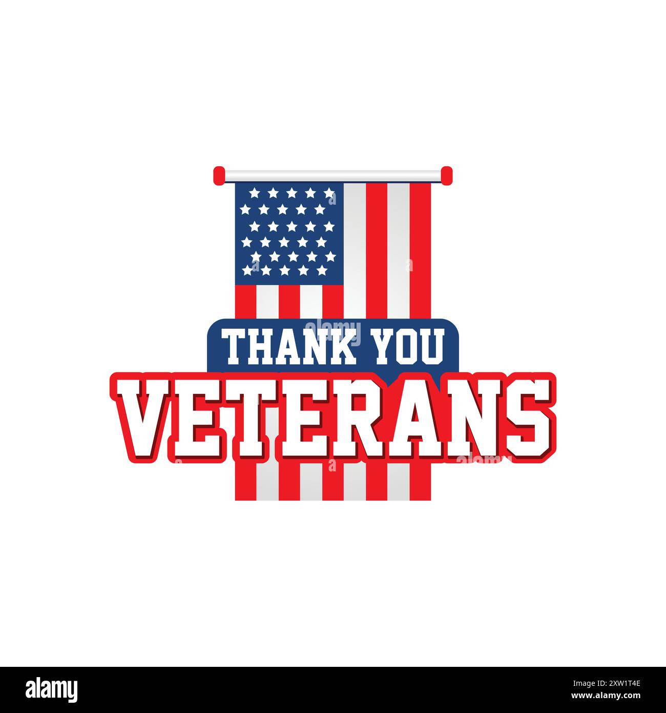 Design creativo per il Veterans Day Illustrazione Vettoriale