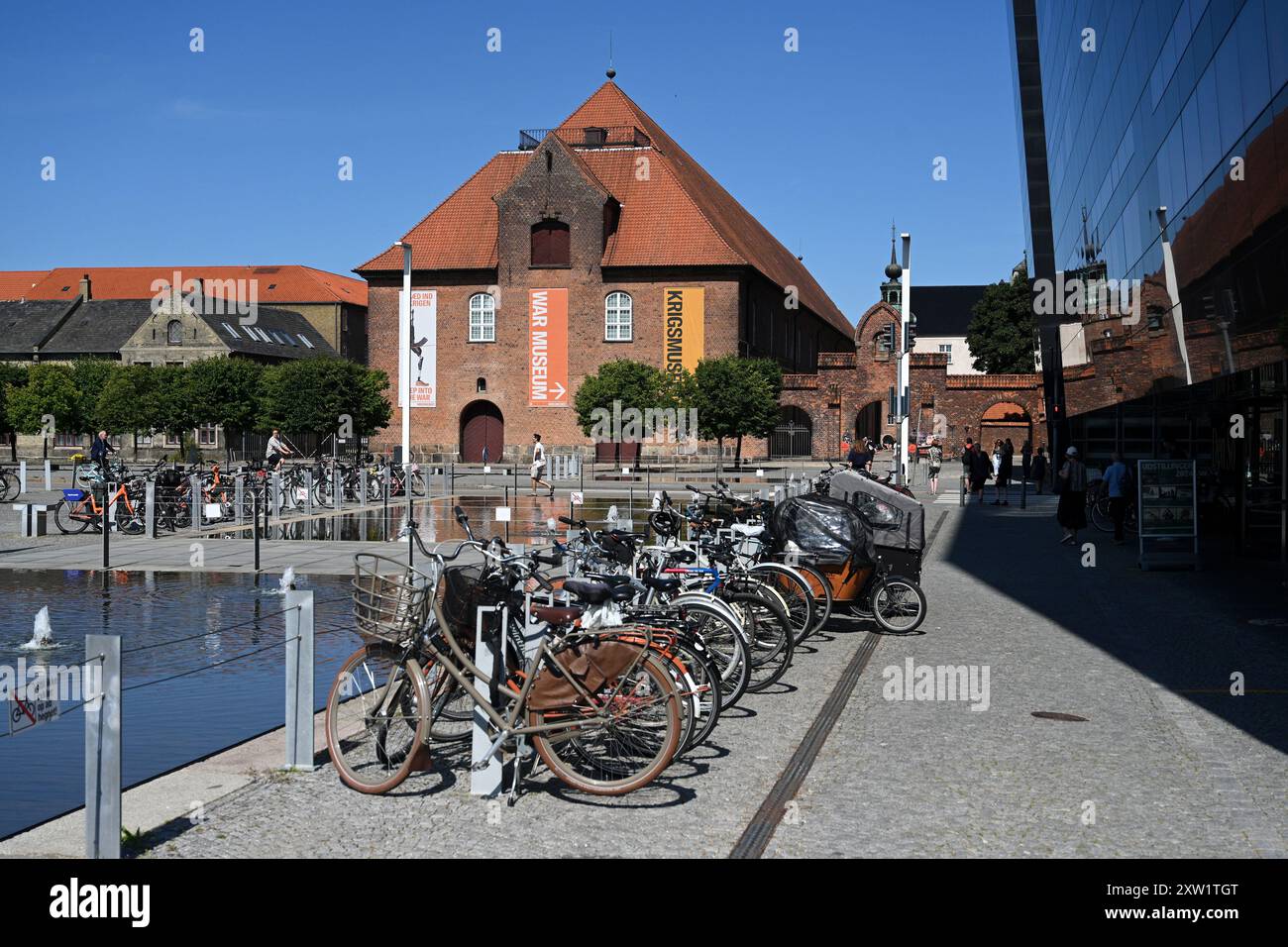 Copenaghen, Danimarca - 1 agosto 2024: Museo della guerra danese o Museo reale dell'arsenale danese (Museo Statens Forsvarshistoriske) a Copenaghen. Foto Stock