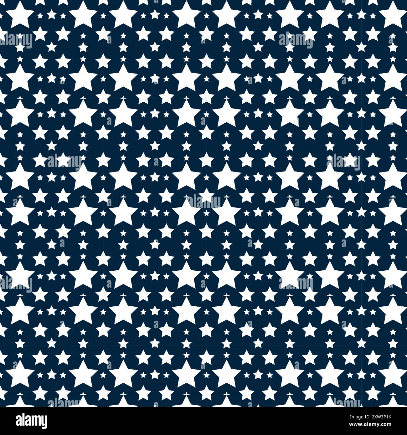 Motivo Stars Seamless Illustrazione Vettoriale