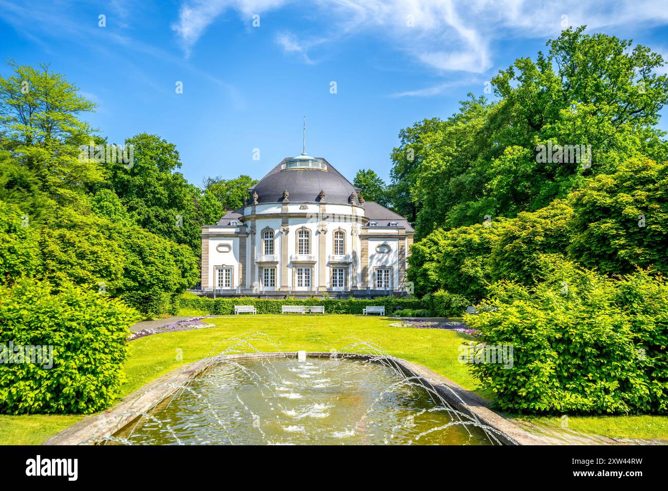 Città vecchia di Bad Oeynhausen, Germania Foto Stock