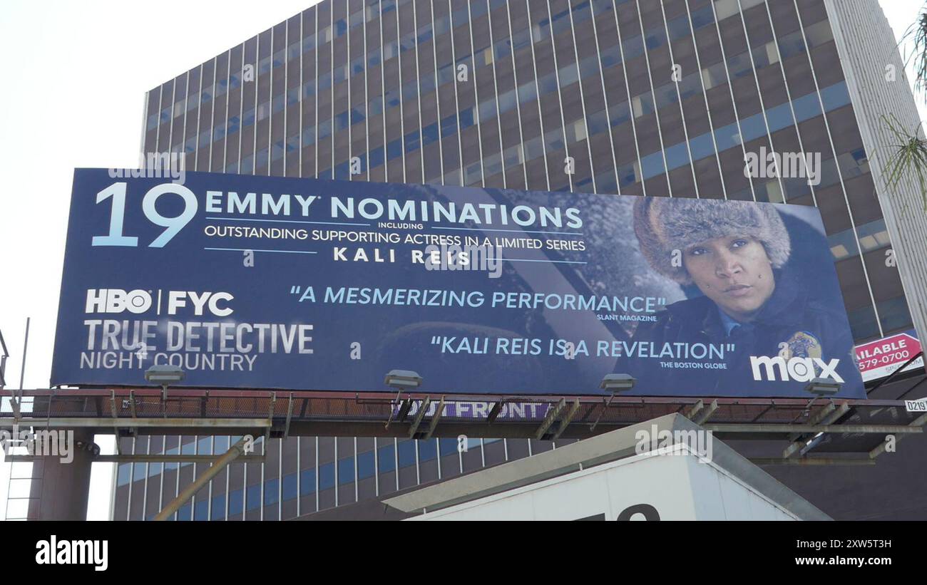 Los Angeles, California, USA 13 agosto 2024 Jodie Foster HBO True Detective Night Country FYC Billboard il 13 agosto 2024 a Los Angeles, California, USA. Foto di Barry King/Alamy Stock Photo Foto Stock