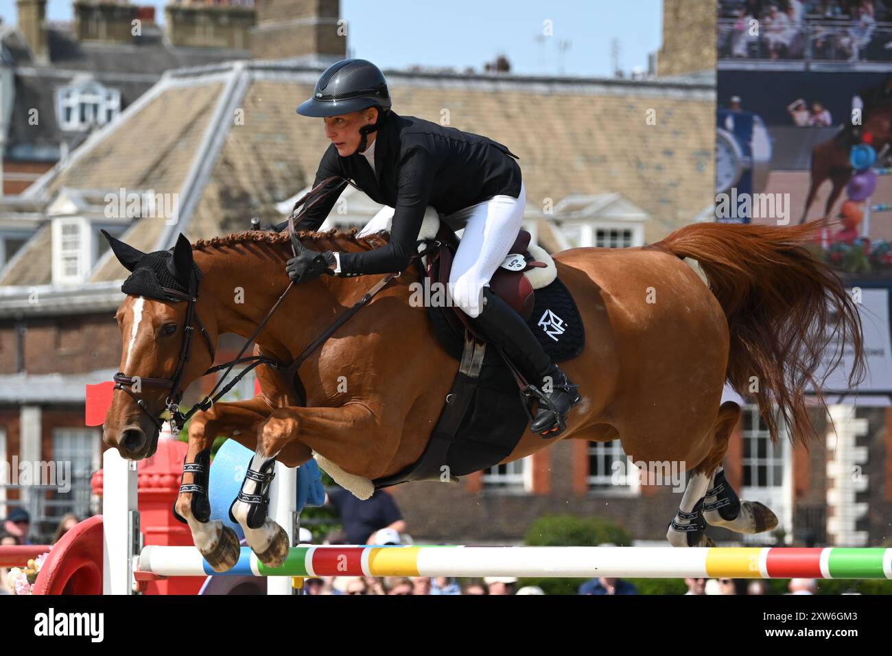 LONDRA, REGNO UNITO. 17 agosto 2024. Nadja Peter Steiner completato alla LGCT di Londra 2024 è il secondo round di qualificazione individuale per la GCL di Londra a Londra, Regno Unito. ( Credito: Vedi li/Picture Capital/Alamy Live News Foto Stock