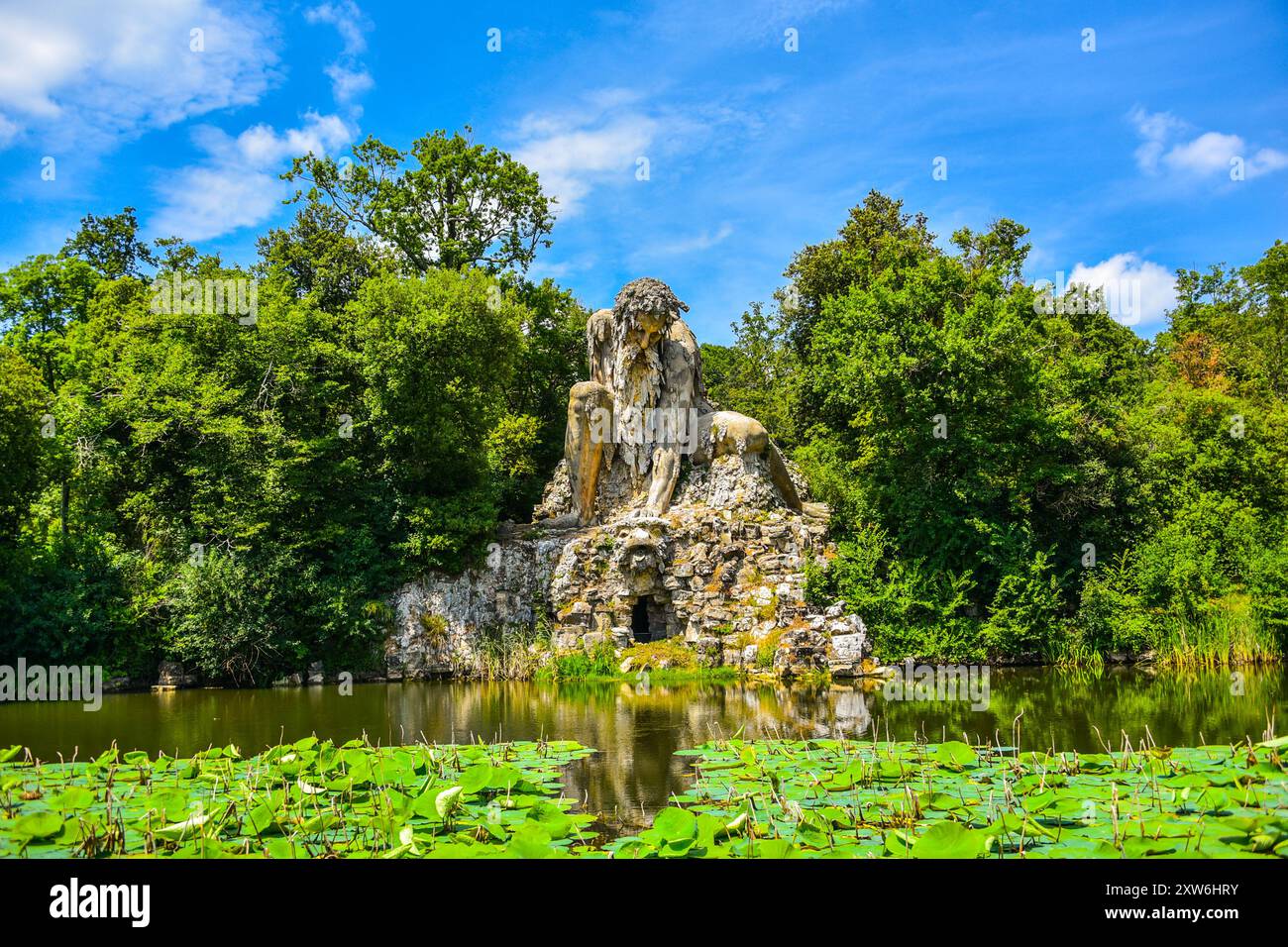 Gigante di Pratolino Foto Stock