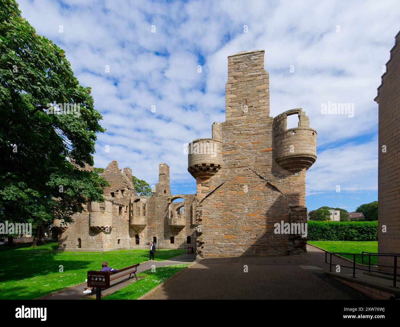 Earl's Palace, Kirkwall, Orkney Foto Stock