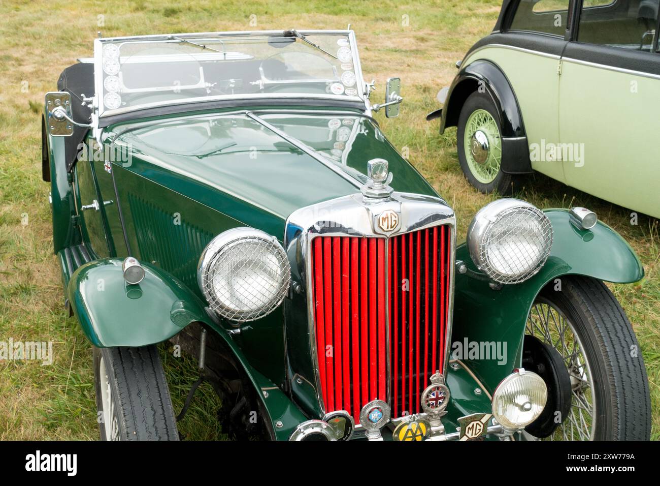 MG T-Type Midget - 1936, MG Veteran Car Foto Stock