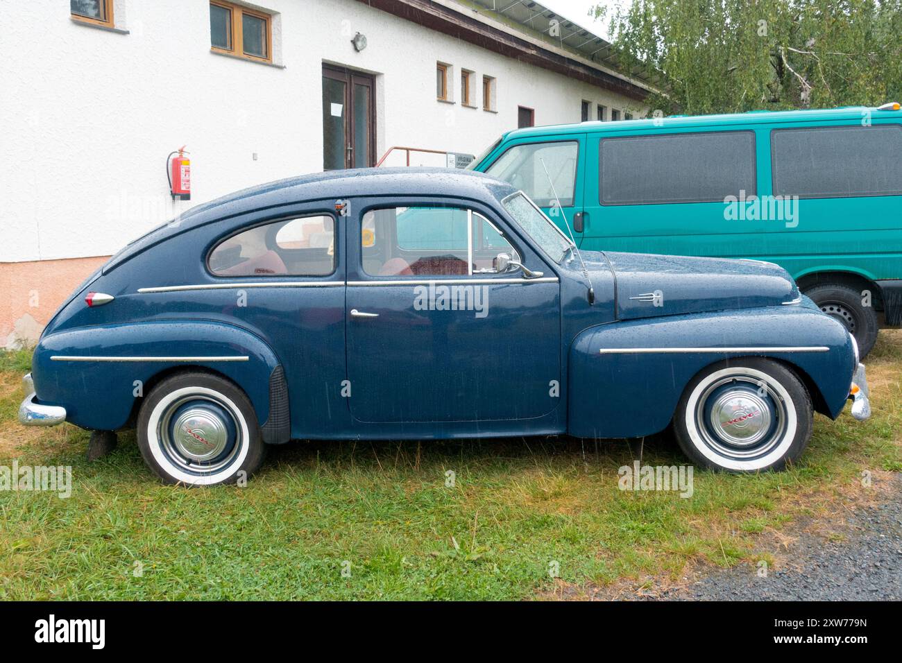 Volvo PV 444 K - 1955, Volvo Veteran Car Foto Stock