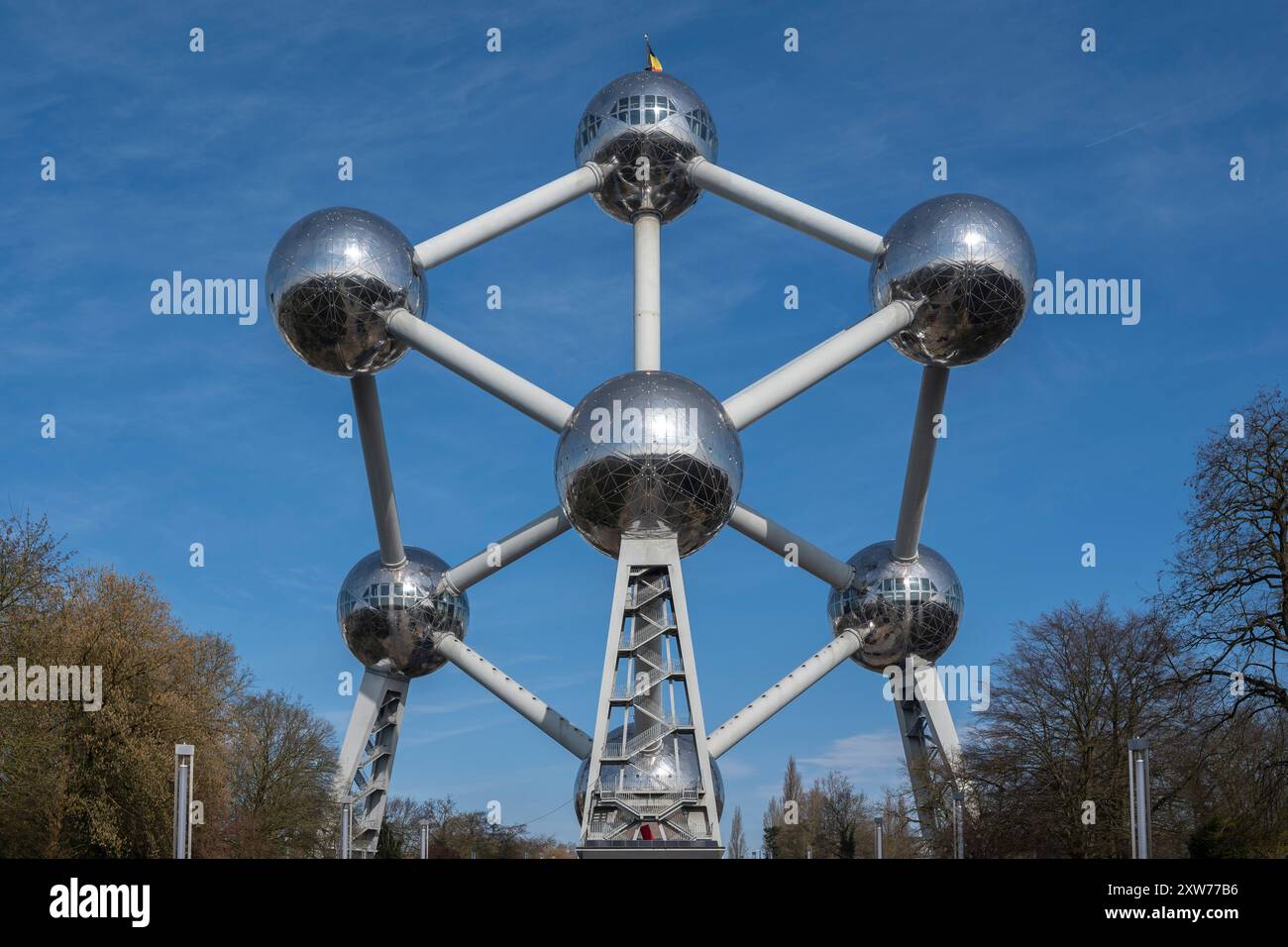 Brüssel ist die Hauptstadt von Belgien – einem kleinen, charmanten Königreich im Herzen Europas. Foto Stock