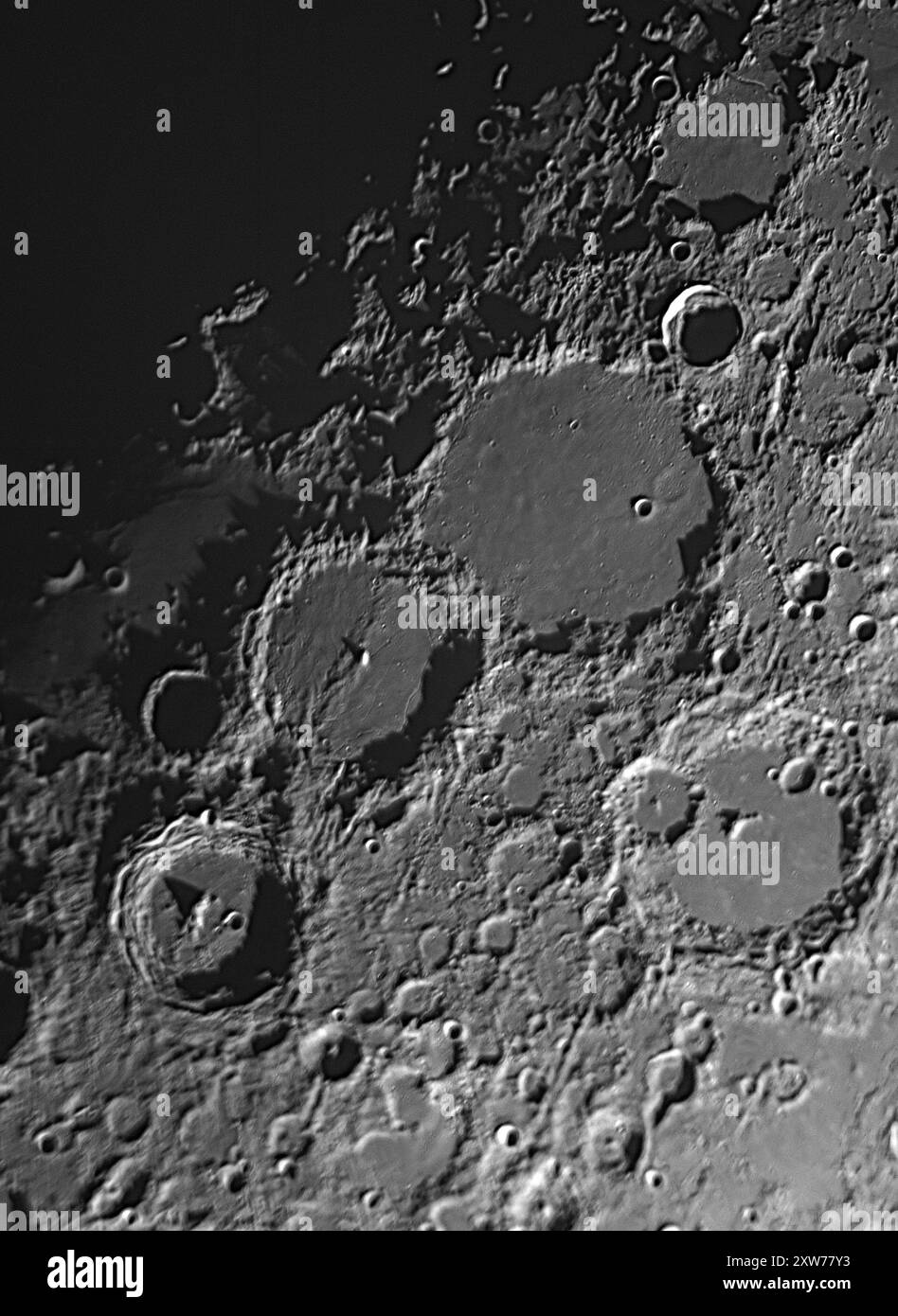 Esplorazione lunare Foto Stock