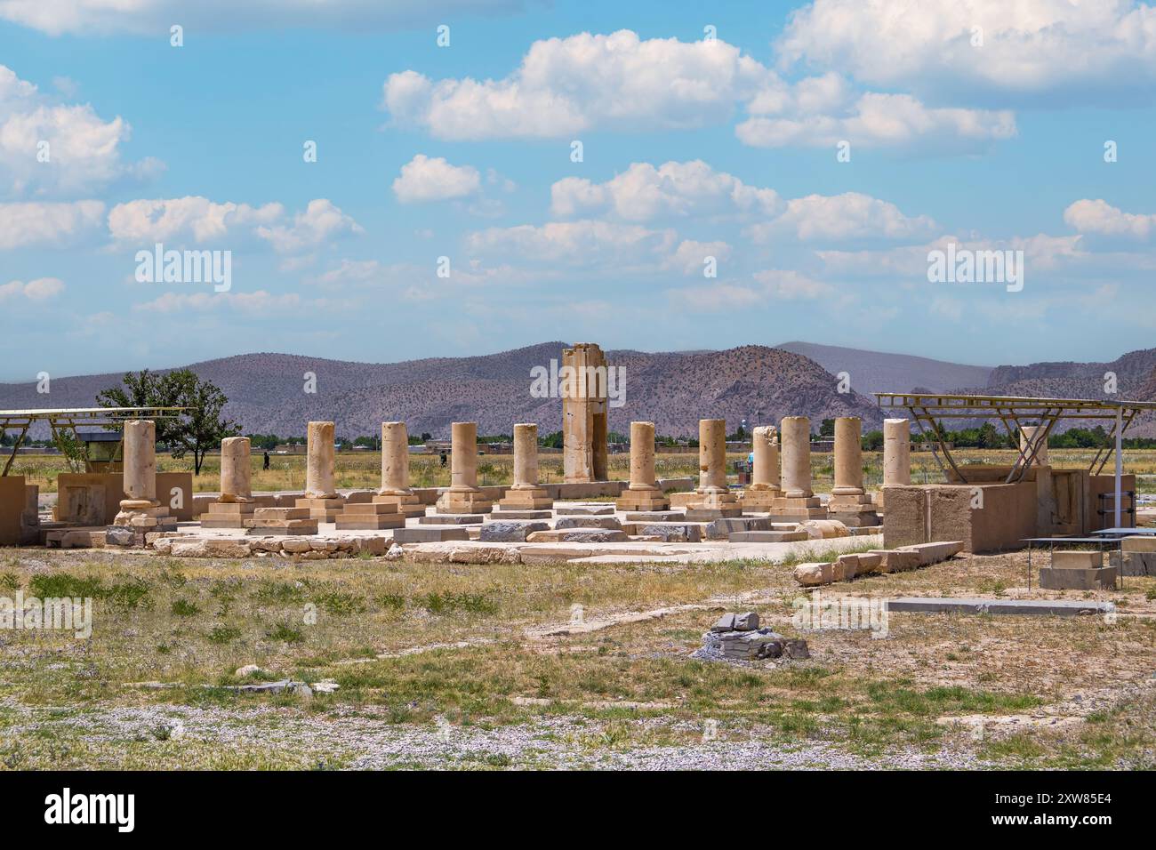 Palazzo del pubblico pasargadae-shiraz-iran Foto Stock