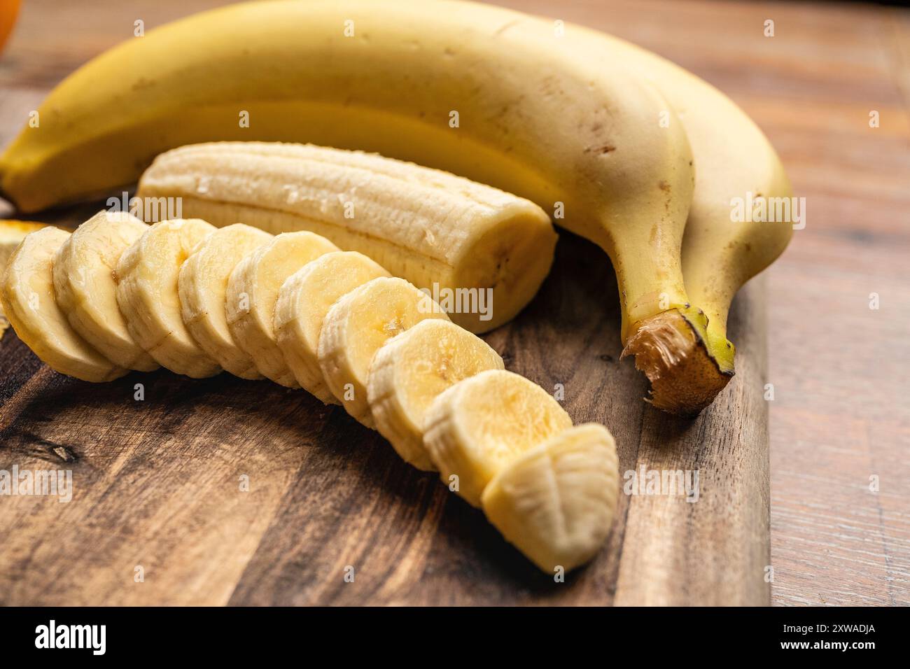 Tagliare la frutta Foto Stock