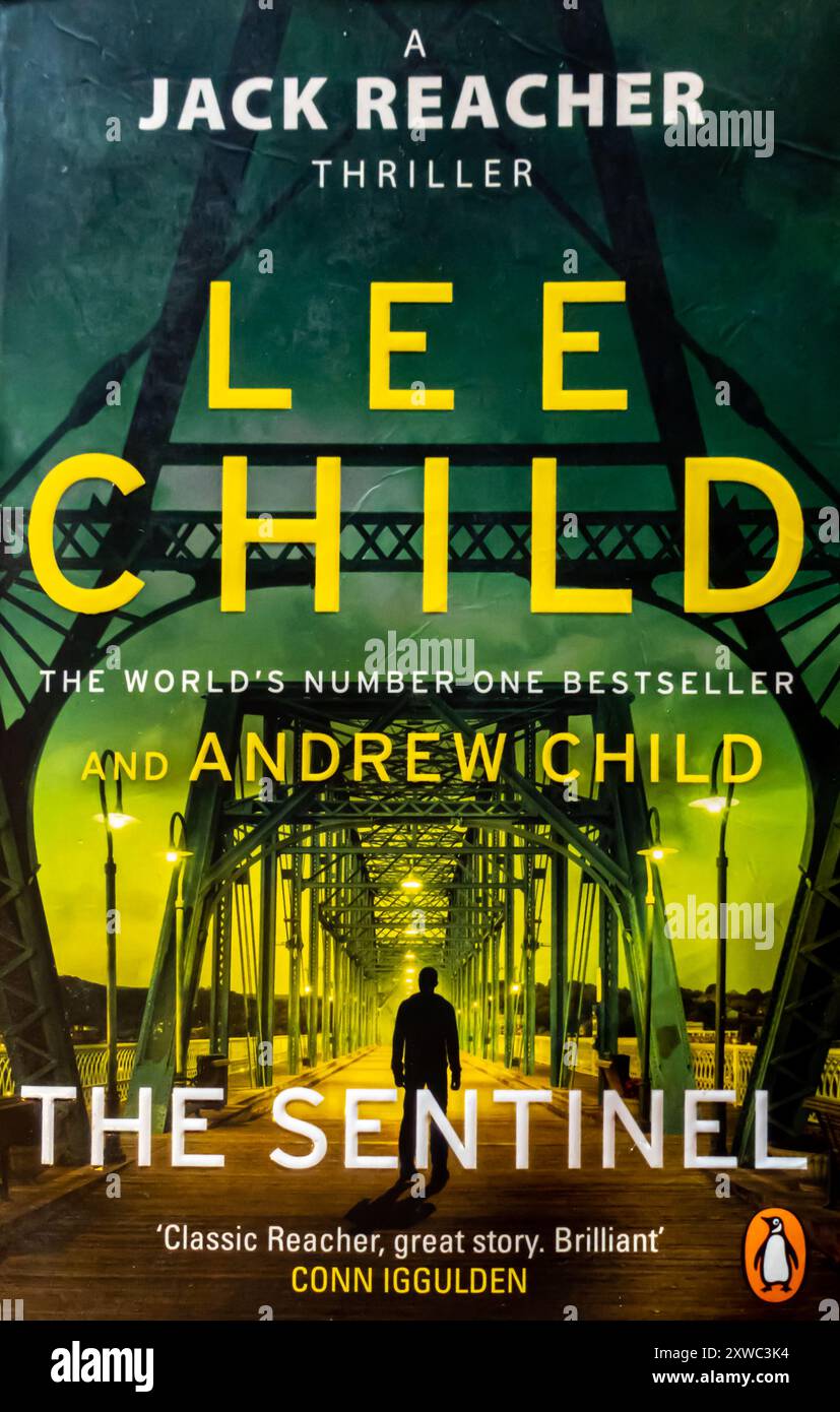 The Sentinel è il 25° romanzo della serie Jack Reacher - Lee Child 2020 Foto Stock